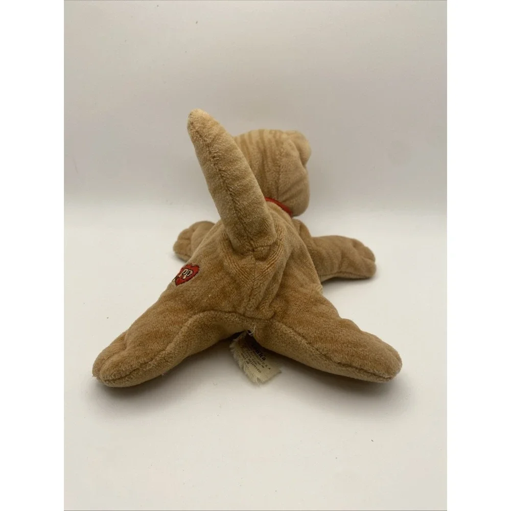 Tonka Pound Purries Plush Cat – Vintage 1990s – Orange Tabby – Red Collar